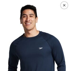 Speedo Long Sleeve Swim Rashguard - Men's
